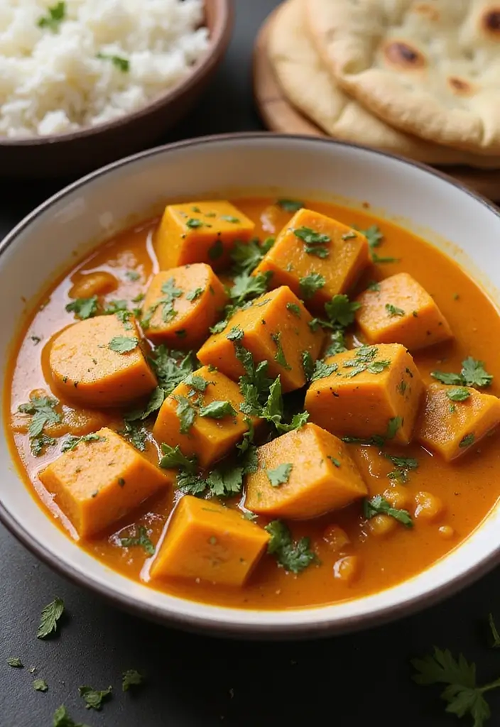 27 Quick and Easy Vegetarian Indian Dinner Recipes 20 27 Quick and Easy Vegetarian Indian Dinner Recipes - 20. Sweet Potato Curry