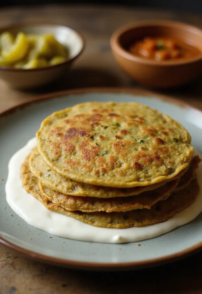 27 Quick and Easy Vegetarian Indian Dinner Recipes 22 27 Quick and Easy Vegetarian Indian Dinner Recipes - 22. Methi Thepla
