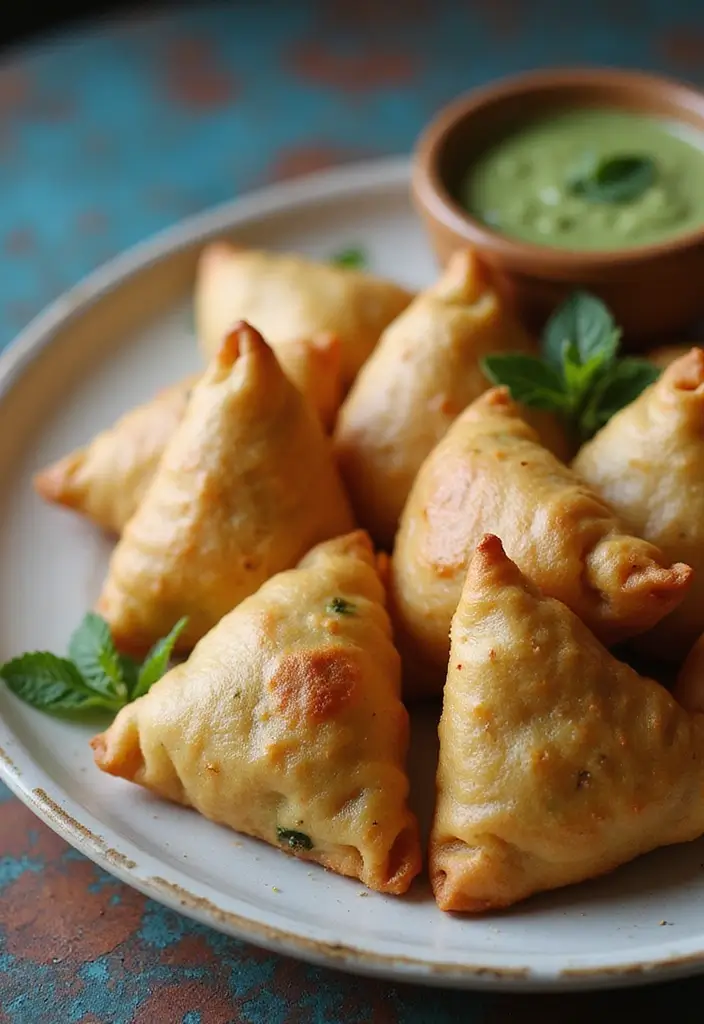 27 Quick and Easy Vegetarian Indian Dinner Recipes 6 27 Quick and Easy Vegetarian Indian Dinner Recipes - 6. Easy Vegetable Samosas