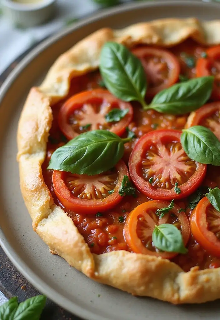27 Savory Vegetarian Filo Pastry Recipes That Impress 25 27 Savory Vegetarian Filo Pastry Recipes That Impress - 25. Tomato and Basil Filo Tart