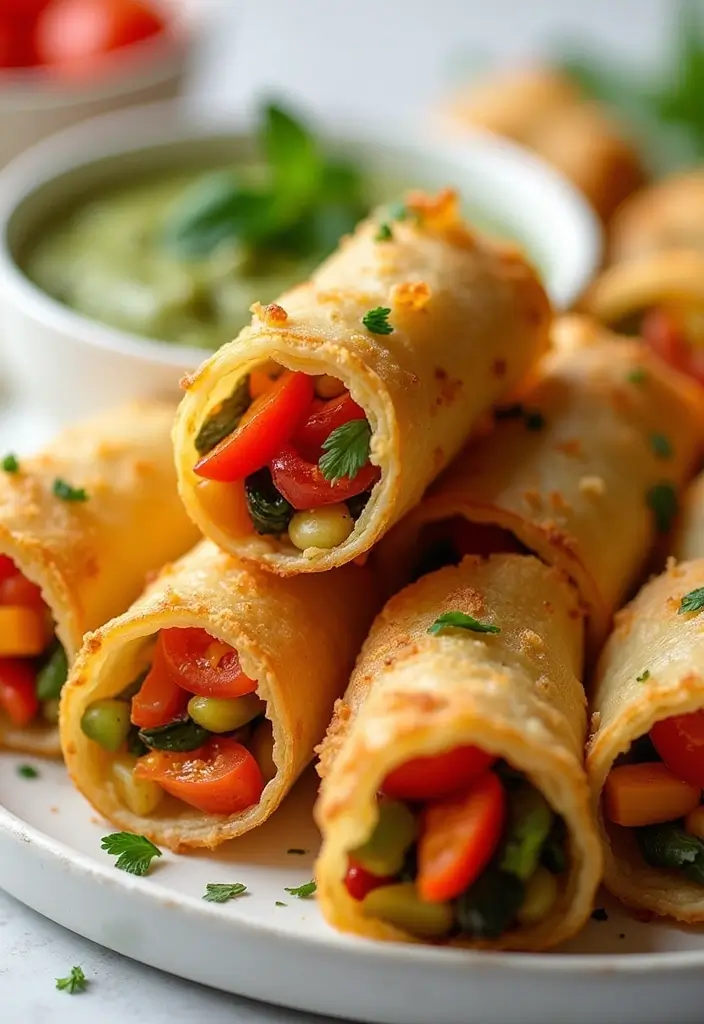 27 Savory Vegetarian Filo Pastry Recipes That Impress 26 27 Savory Vegetarian Filo Pastry Recipes That Impress - 26. Ratatouille Filo Rolls