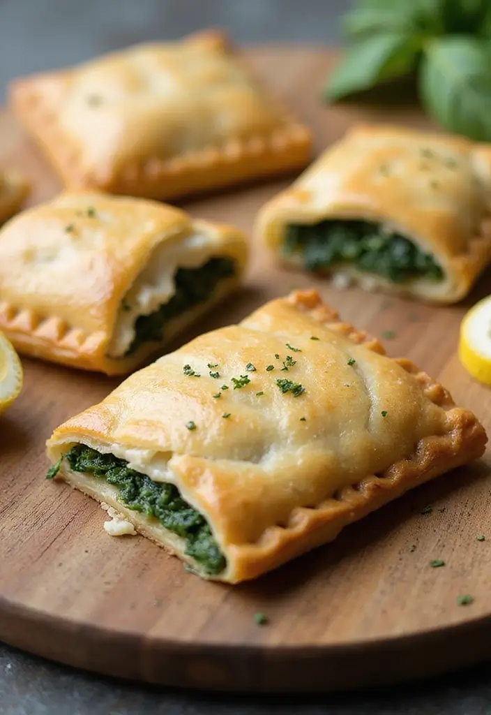 27 Savory Vegetarian Filo Pastry Recipes That Impress 8 27 Savory Vegetarian Filo Pastry Recipes That Impress - 8. Spinach and Ricotta Filo Parcels
