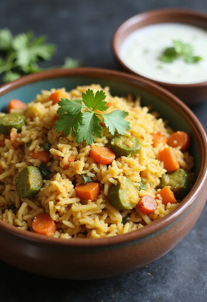 27 South Indian Vegetarian Recipes You’ll Want to Cook 26 27 South Indian Vegetarian Recipes You’ll Want to Cook - 26. Vegetable Biryani