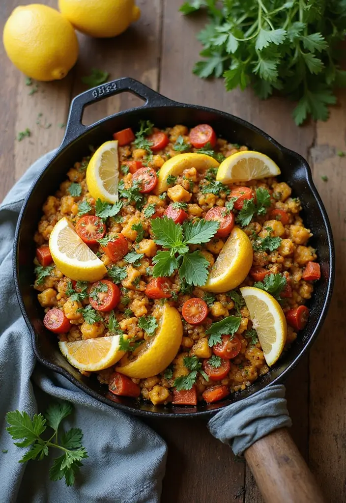 27 Vegetarian Dinner Party Recipes That Impress Guests 16 27 Vegetarian Dinner Party Recipes That Impress Guests - 16. Vegetable Paella