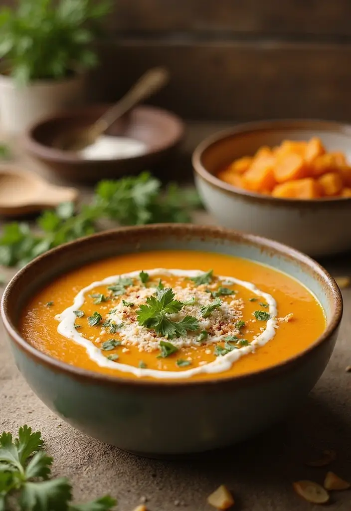 27 Vegetarian Dinner Recipes That Are Easy and Delicious 18 27 Vegetarian Dinner Recipes That Are Easy and Delicious - 18. Carrot and Ginger Soup