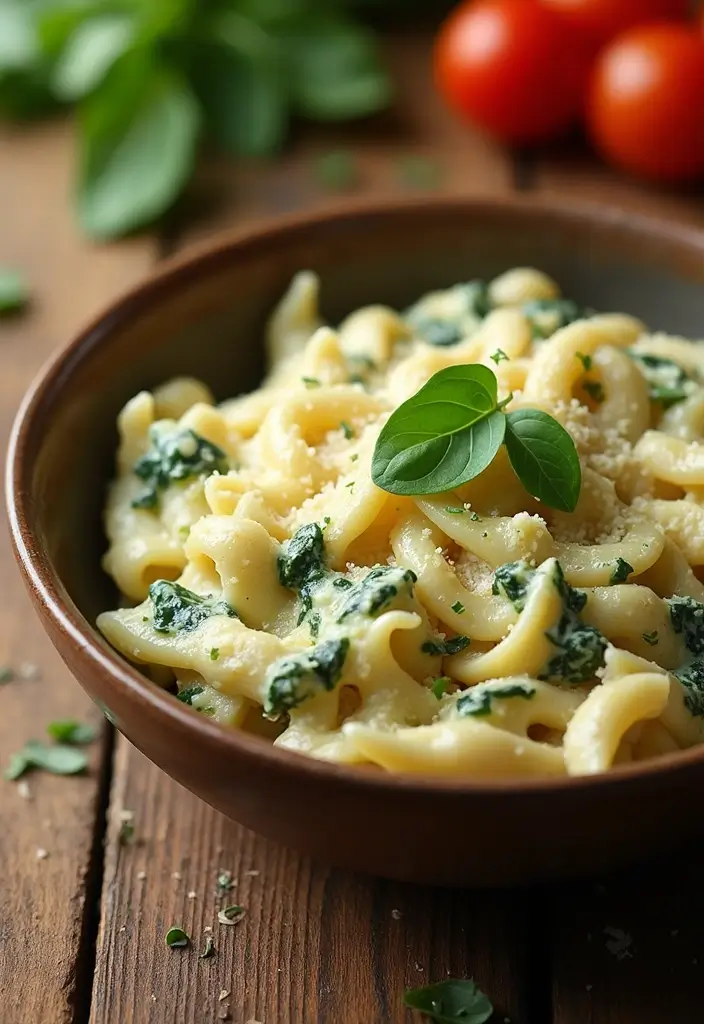 27 Vegetarian Dinner Recipes That Are Easy and Delicious 26 27 Vegetarian Dinner Recipes That Are Easy and Delicious - 26. Spinach and Artichoke Dip Pasta