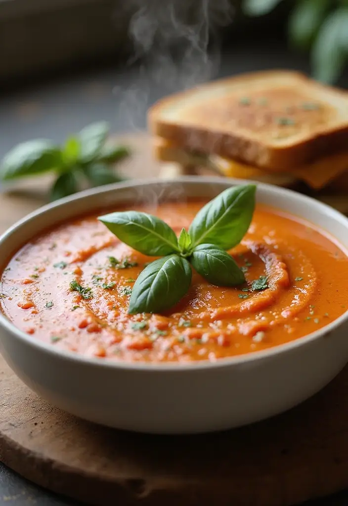28 Easy Vegetarian Slow Cooker Recipes for Comfort Meals 2 28 Easy Vegetarian Slow Cooker Recipes for Comfort Meals - 2. Creamy Tomato Basil Soup