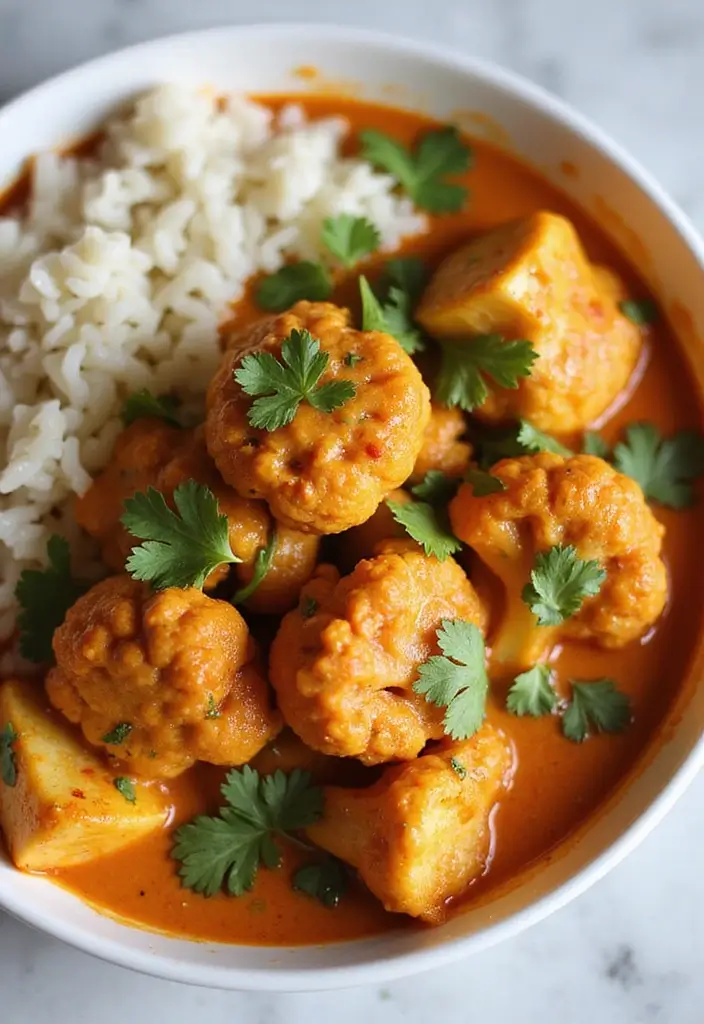 28 Easy Vegetarian Slow Cooker Recipes for Comfort Meals 23 28 Easy Vegetarian Slow Cooker Recipes for Comfort Meals - 23. Cauliflower Tikka Masala