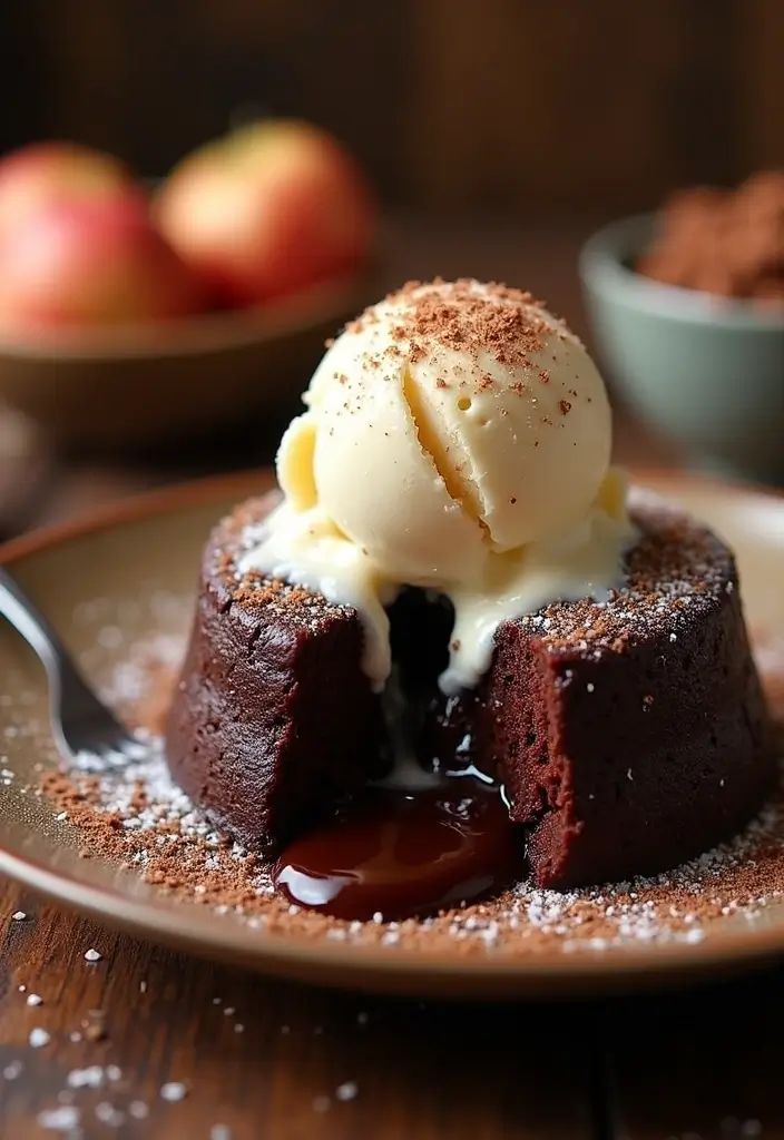 28 Easy Vegetarian Slow Cooker Recipes for Comfort Meals 28 28 Easy Vegetarian Slow Cooker Recipes for Comfort Meals - 28. Chocolate Lava Cake