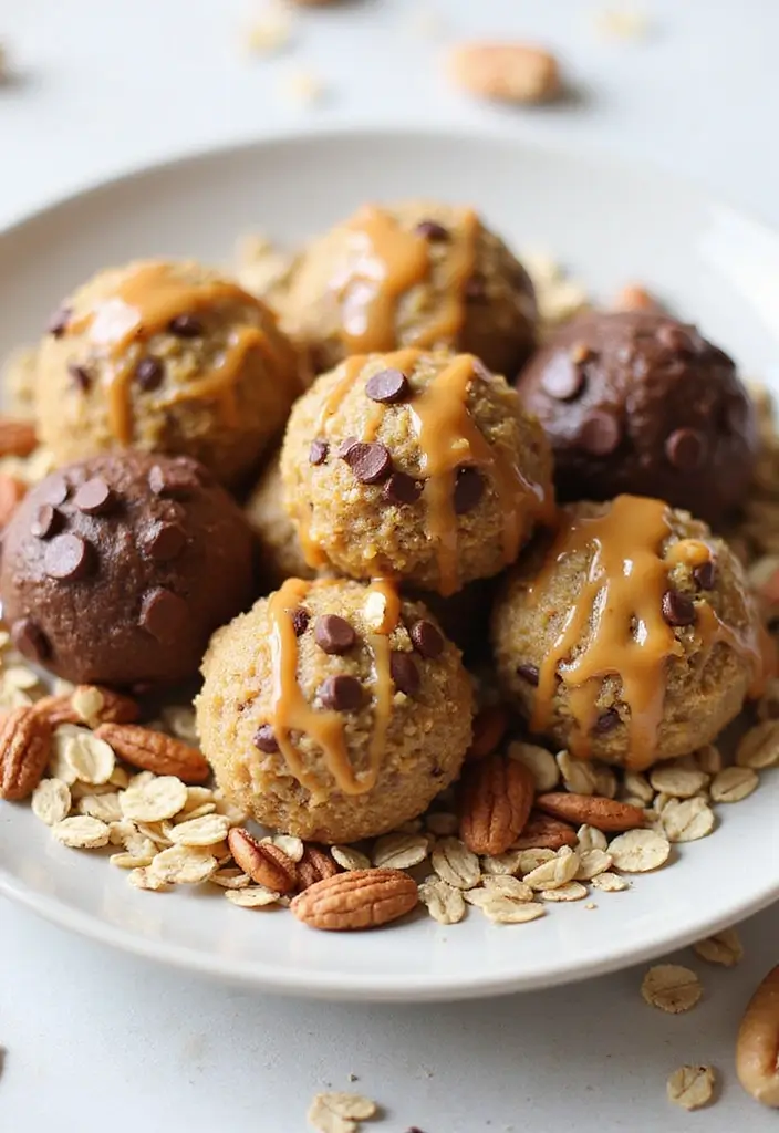 28 High Protein Vegetarian Snack Recipes You’ll Love 2 28 High Protein Vegetarian Snack Recipes You’ll Love - 2. Quinoa Energy Bites