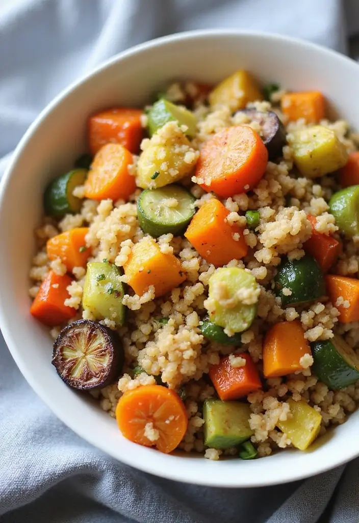 28 Middle Eastern Vegetarian Recipes Packed with Flavor 20 28 Middle Eastern Vegetarian Recipes Packed with Flavor - 20. Roasted Vegetable Couscous