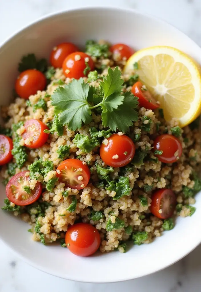 28 Middle Eastern Vegetarian Recipes Packed with Flavor 26 28 Middle Eastern Vegetarian Recipes Packed with Flavor - 26. Quinoa Tabbouleh