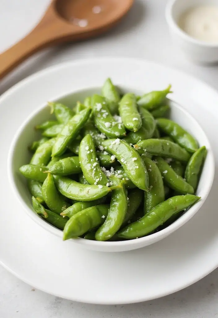 28 Vegetarian Dinner Recipes for Two That Are Simple and Tasty 10 28 Vegetarian Dinner Recipes for Two That Are Simple and Tasty - 10. Garlic Butter Edamame