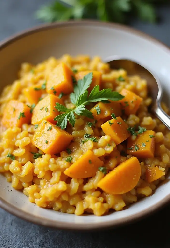 28 Vegetarian Dinner Recipes for Two That Are Simple and Tasty 16 28 Vegetarian Dinner Recipes for Two That Are Simple and Tasty - 16. Butternut Squash Risotto