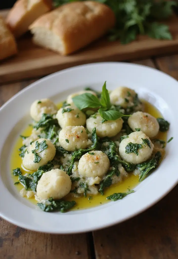 28 Vegetarian Dinner Recipes for Two That Are Simple and Tasty 20 28 Vegetarian Dinner Recipes for Two That Are Simple and Tasty - 20. Spinach and Ricotta Gnocchi