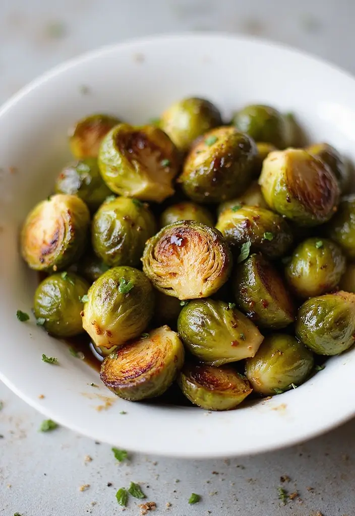 28 Vegetarian Dinner Recipes for Two That Are Simple and Tasty 22 28 Vegetarian Dinner Recipes for Two That Are Simple and Tasty - 22. Maple Glazed Brussels Sprouts