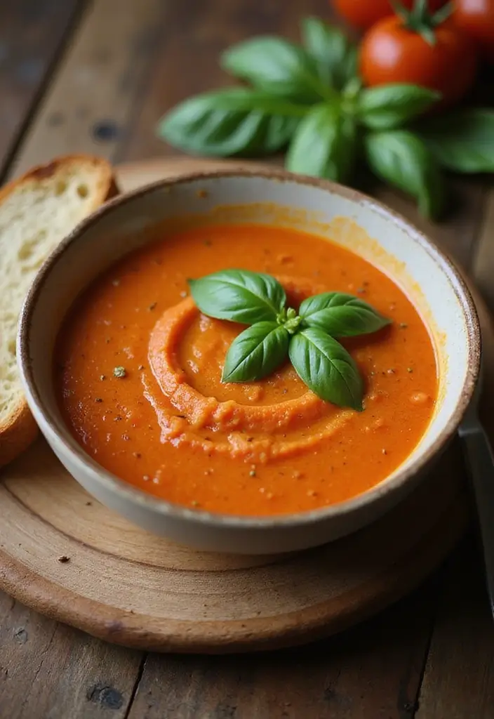 28 Vegetarian Instant Pot Recipes That Save Time 1 28 Vegetarian Instant Pot Recipes That Save Time - 1. Creamy Tomato Basil Soup
