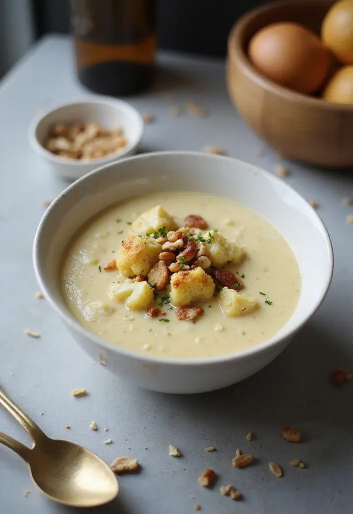 28 Vegetarian Instant Pot Recipes That Save Time 11 28 Vegetarian Instant Pot Recipes That Save Time - 11. Roasted Cauliflower Soup