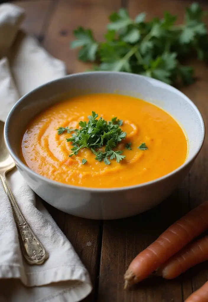 28 Vegetarian Instant Pot Recipes That Save Time 12 28 Vegetarian Instant Pot Recipes That Save Time - 12. Carrot Ginger Soup