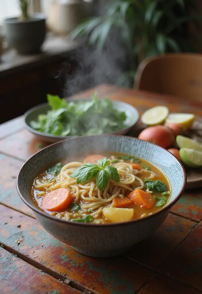 28 Vegetarian Instant Pot Recipes That Save Time 13 28 Vegetarian Instant Pot Recipes That Save Time - 13. Asian Noodle Soup