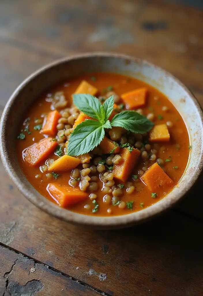 28 Vegetarian Instant Pot Recipes That Save Time 2 28 Vegetarian Instant Pot Recipes That Save Time - 2. Spicy Lentil Soup