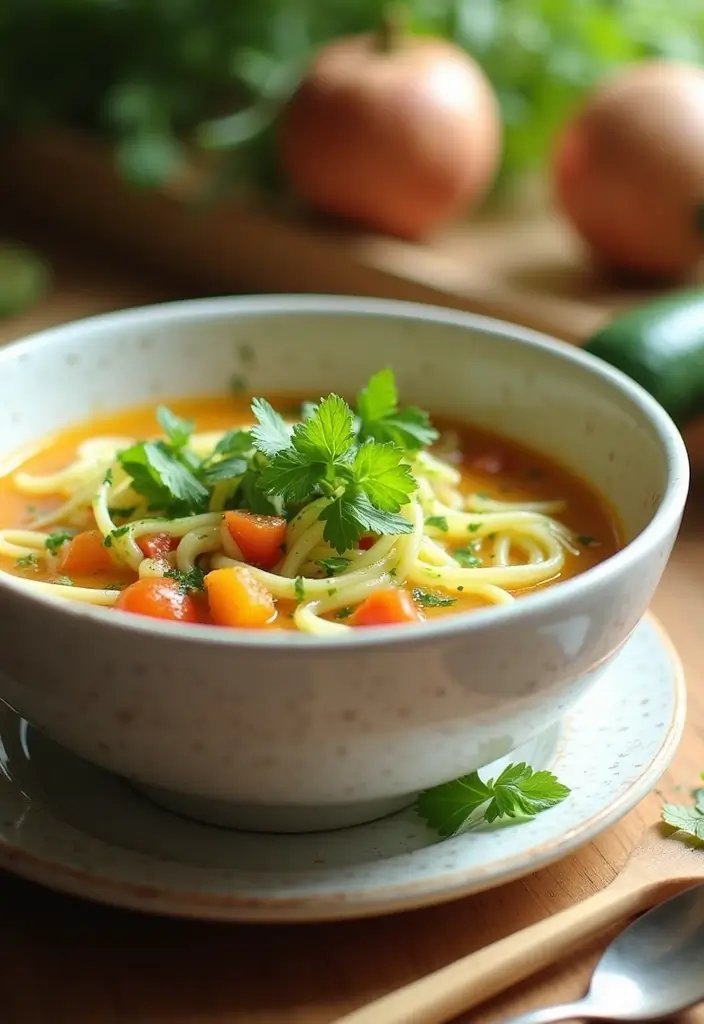 28 Vegetarian Instant Pot Recipes That Save Time 23 28 Vegetarian Instant Pot Recipes That Save Time - 23. Zucchini Noodle Soup
