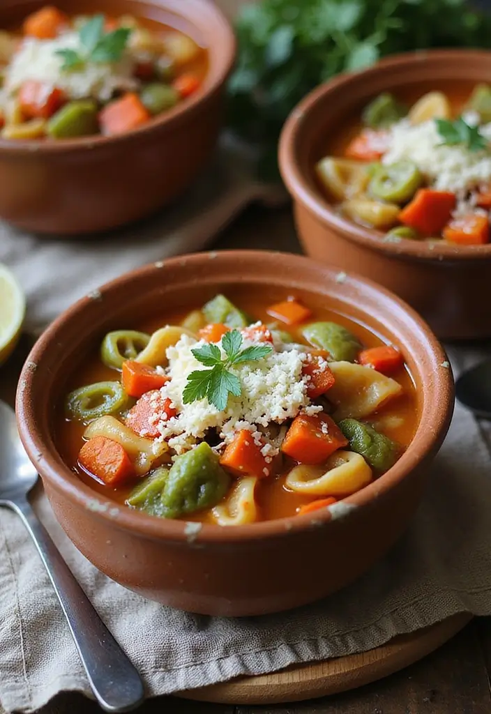 28 Vegetarian Instant Pot Recipes That Save Time 6 28 Vegetarian Instant Pot Recipes That Save Time - 6. Minestrone Soup