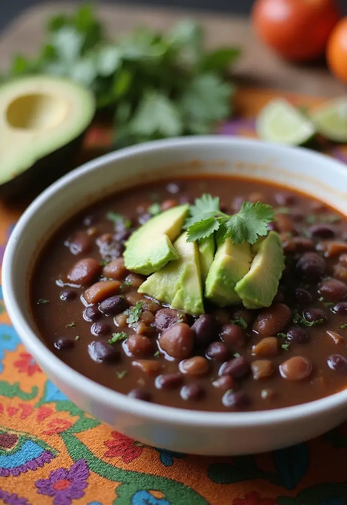 28 Vegetarian Instant Pot Recipes That Save Time 8 28 Vegetarian Instant Pot Recipes That Save Time - 8. Black Bean Soup