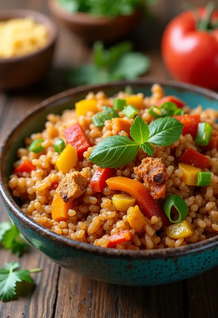 28 Vegetarian Thanksgiving Side Dish Recipes for the Holiday Table 22 28 Vegetarian Thanksgiving Side Dish Recipes for the Holiday Table - 22. Vegan Jambalaya