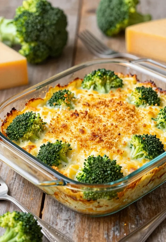 10 90s Dinner Recipes for Nostalgic Comfort Nights - 1. Cheesy Broccoli Casserole 1