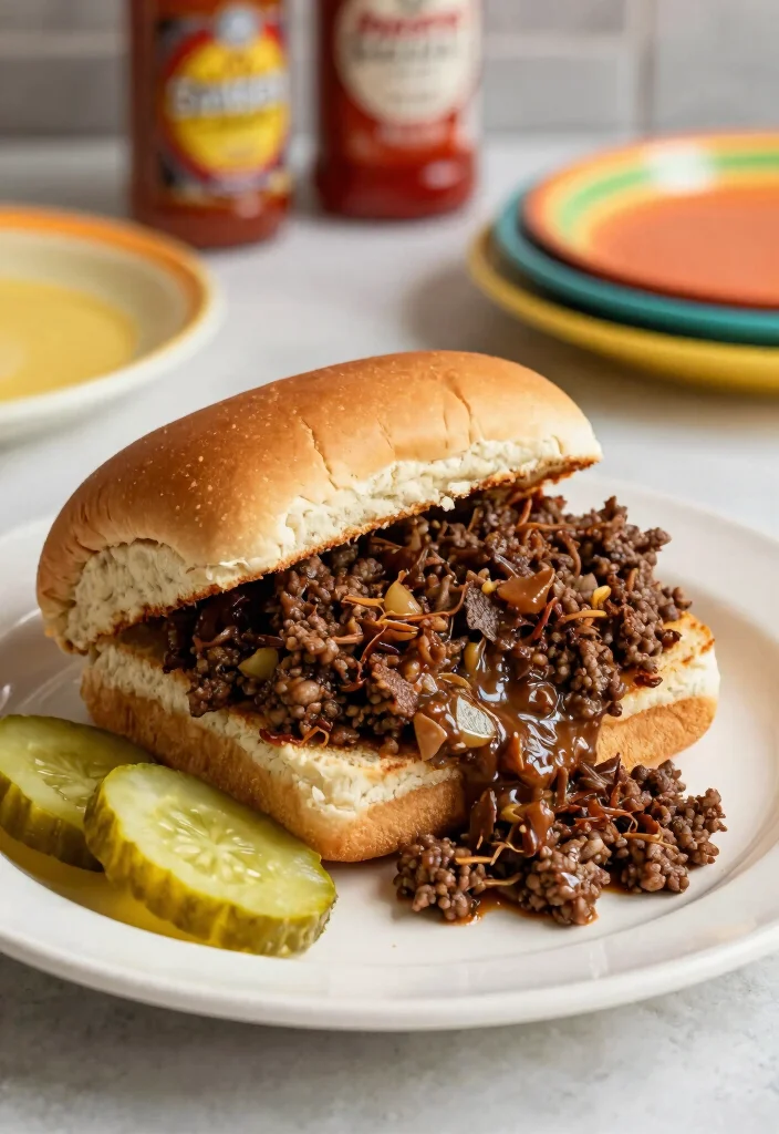 10 90s Dinner Recipes for Nostalgic Comfort Nights - 4. Sloppy Joes 1