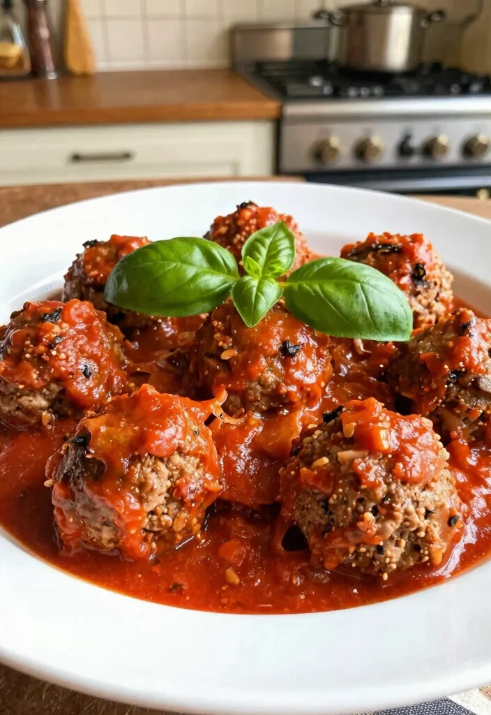 10 Carnivore Diet Dinner Recipes for Simple Meat-Based Meals - 8. Hearty Meatballs in Marinara Sauce 1