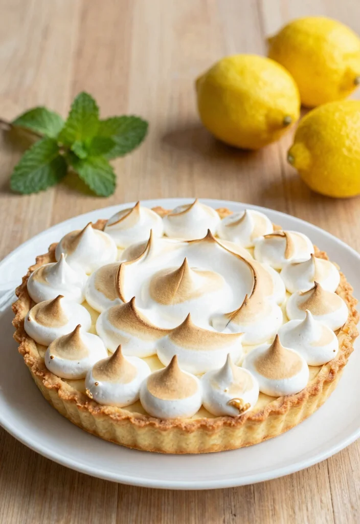 10 Egg White Dessert Recipes for Light Airy Sweet Treats - 1. Classic Lemon Meringue Pie 1