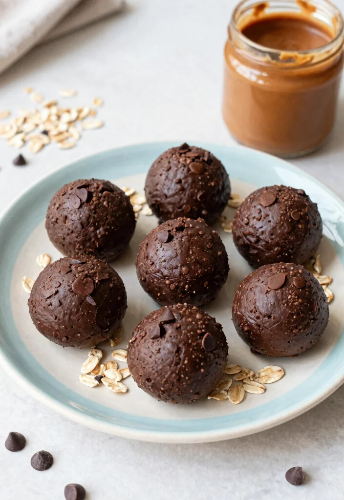 10 Healthy Dark Chocolate Recipes for Smarter Sweet Treats - 4. No-Bake Dark Chocolate Energy Bites 1