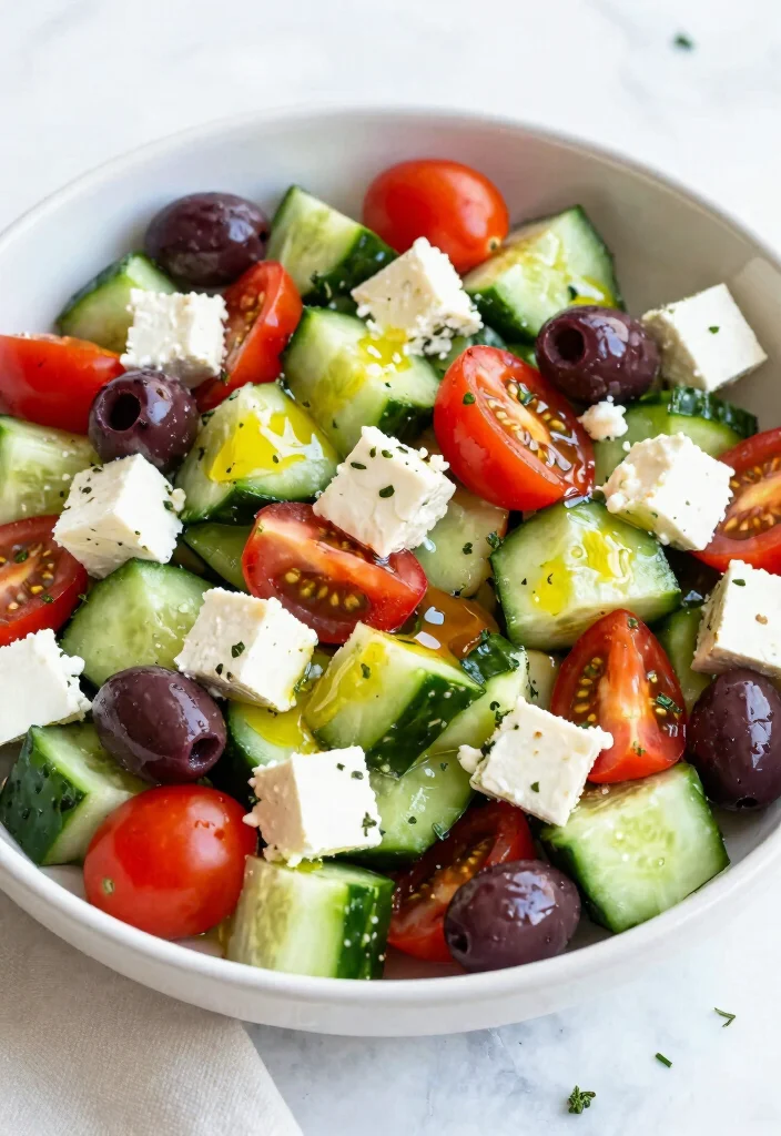 10 Keto Feta Recipes for Salty Savory Dishes 12 10 Keto Feta Recipes for Salty Savory Dishes - 2. Greek Feta Salad 1