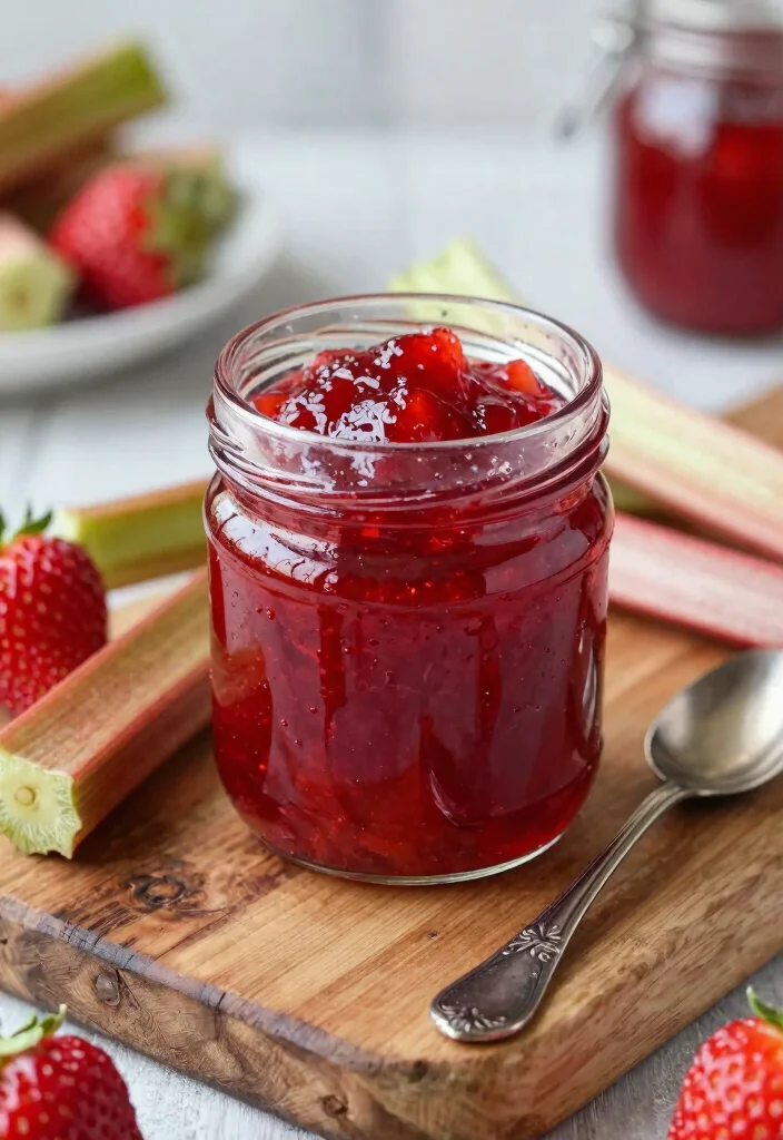 10 Keto Jam Recipes for Sugar Free Spreads - 1. Strawberry Rhubarb Keto Jam 1