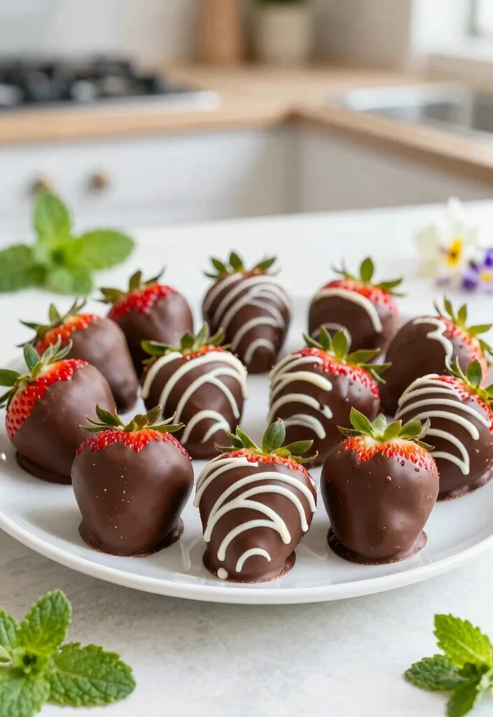 10 Small Batch Dessert Recipes Perfect for Mini Sweet Cravings - 8. Chocolate Dipped Fruit 1