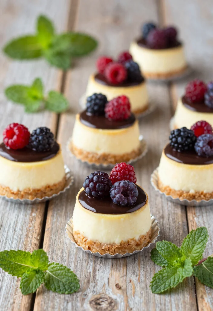 10 Small Batch Dessert Recipes Perfect for Mini Sweet Cravings - 9. Mini Cheesecakes 1