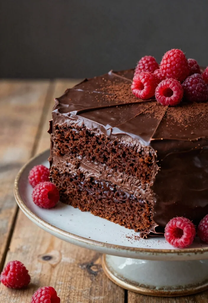 10 Sour Cream Dessert Recipes for Soft Moist Baking - 1. Heavenly Sour Cream Chocolate Cake 1