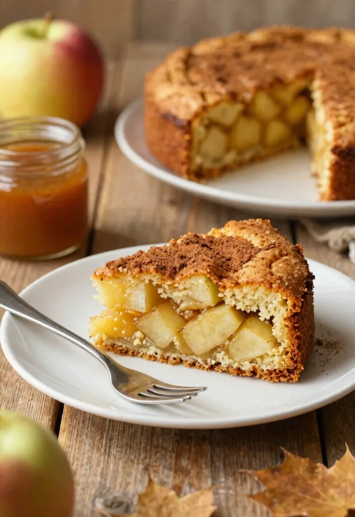 10 Sour Cream Dessert Recipes for Soft Moist Baking - 6. Sour Cream Apple Cake 1