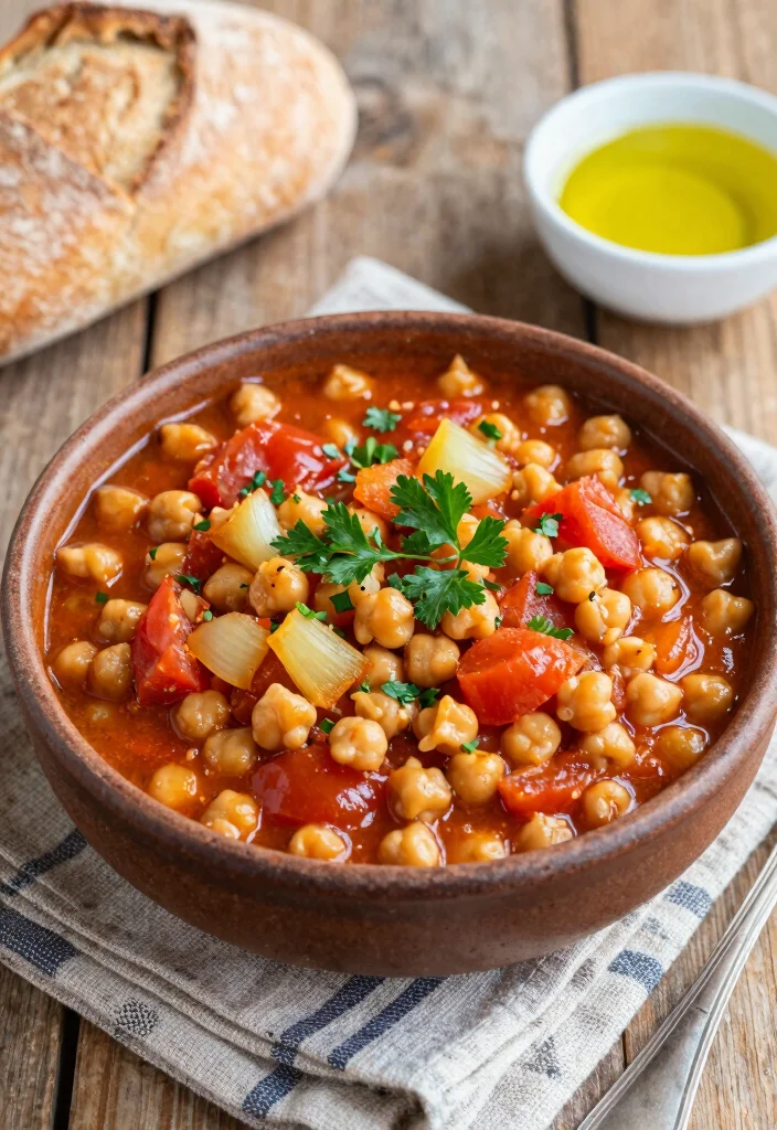 10 Vegan Fennel Recipes for Fresh Aromatic Dishes - 4. Fennel and Chickpea Stew 1