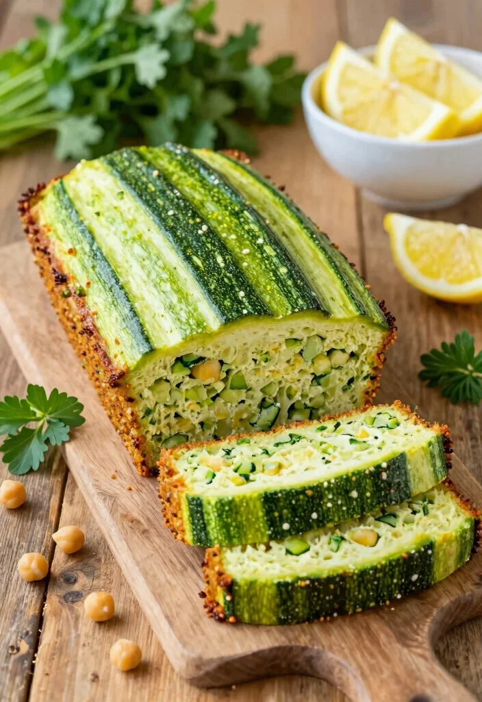 10 Vegan Loaf Recipes for Hearty Meatless Mains - 4. Zucchini and Chickpea Loaf 1