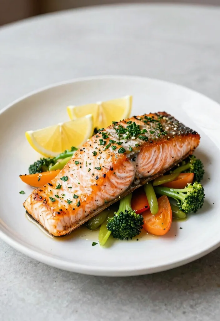 10 Whole30 Keto Recipes for Clean Low Carb Eating - 8. Lemon Garlic Herb Salmon 1