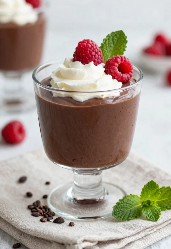 12 Dark Chocolate Dessert Recipes for Rich Indulgent Treats - 1. Decadent Dark Chocolate Mousse 1