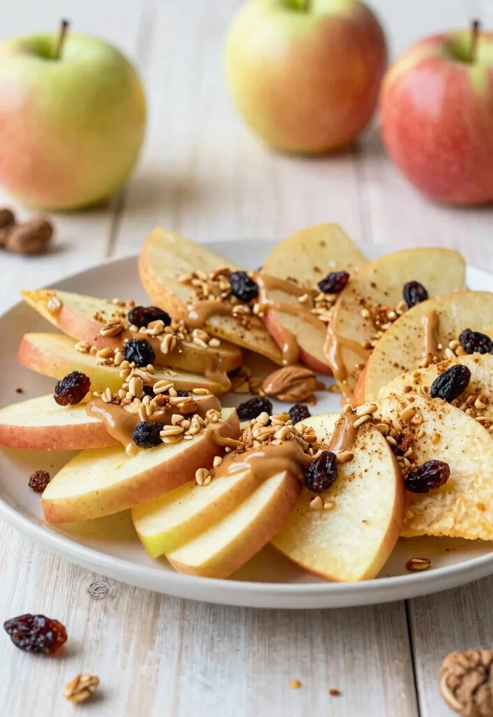 12 Easy Fruit Dessert Recipes for Fresh Naturally Sweet Treats - 9. Apple Nachos 1