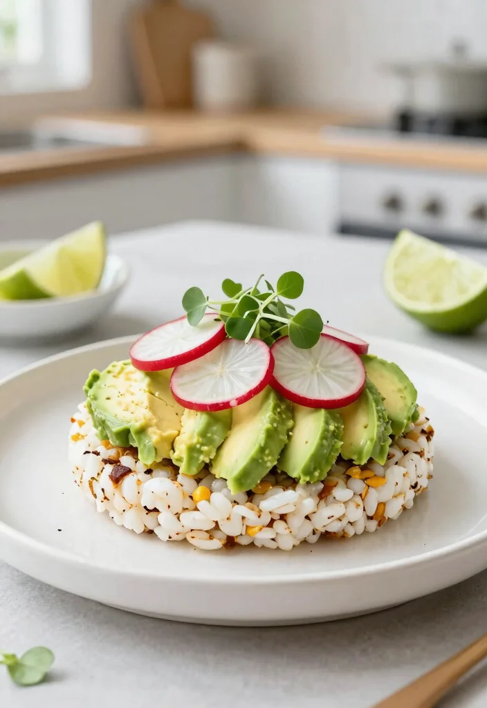 12 Easy Healthy Snack Recipes for Busy Days - 10. Rice Cake with Avocado 1