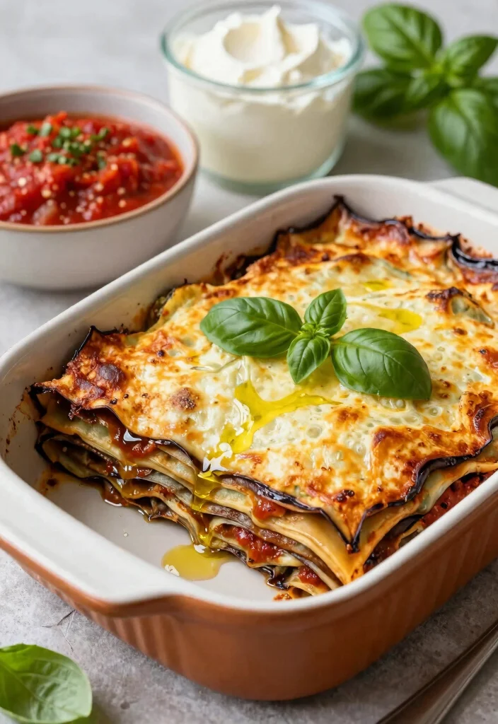 12 Eggplant Dinner Recipes for Hearty Savory Dishes - 3. Eggplant Lasagna 1
