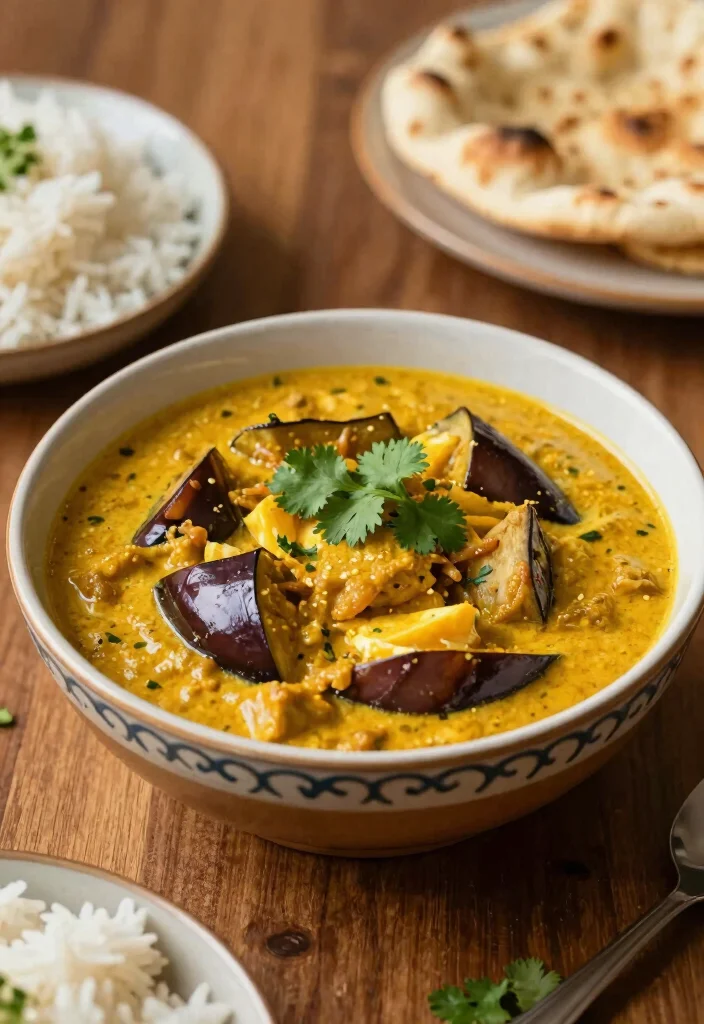 12 Eggplant Dinner Recipes for Hearty Savory Dishes - 5. Eggplant Curry 1