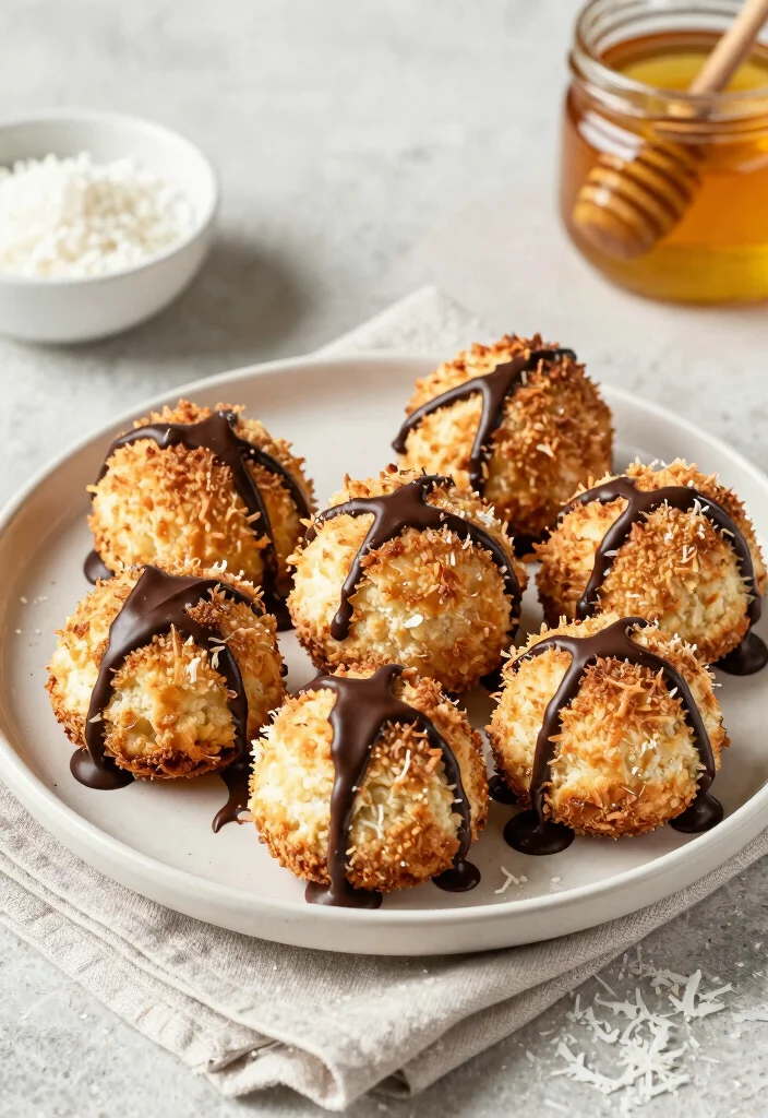 12 Healthy Coconut Recipes for Light Tropical Flavor - 2. Coconut Macaroons 1