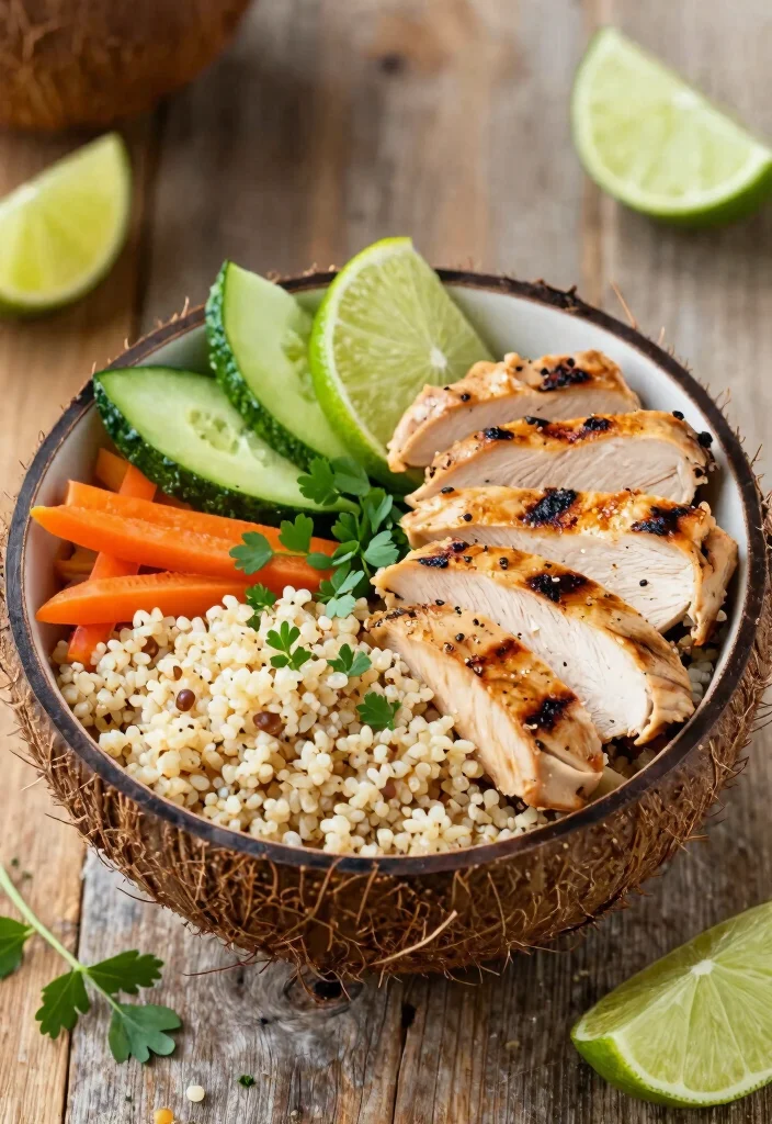 12 Healthy Coconut Recipes for Light Tropical Flavor - 7. Coconut Quinoa Bowl 1